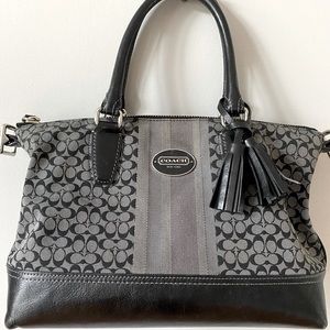 Authentic Coach Legacy Signature Stripe Molly